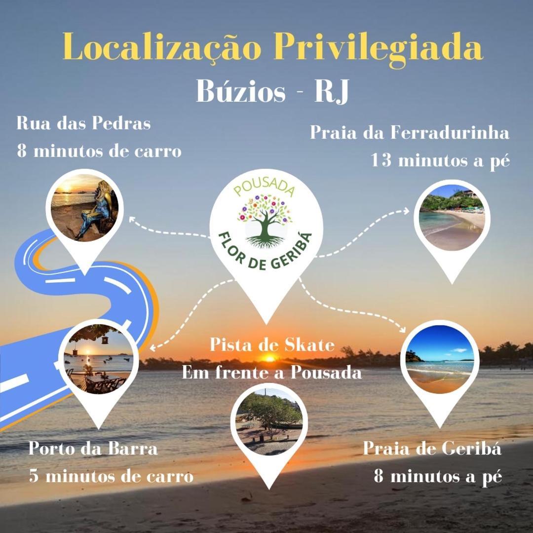 Pousada Flor De Geriba Armacao dos Buzios Экстерьер фото